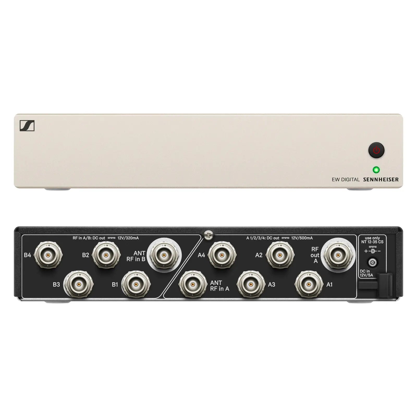 8-Way Racked Sennheiser EW-D Wireless Instrument Package with Antenna Distribution