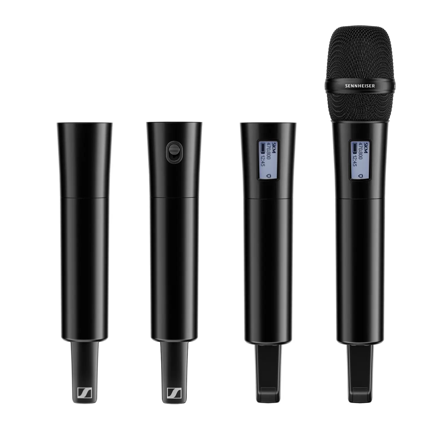 4-Way Racked Sennheiser EW-DX Wireless Handheld Microphone Package with Antenna Distribution